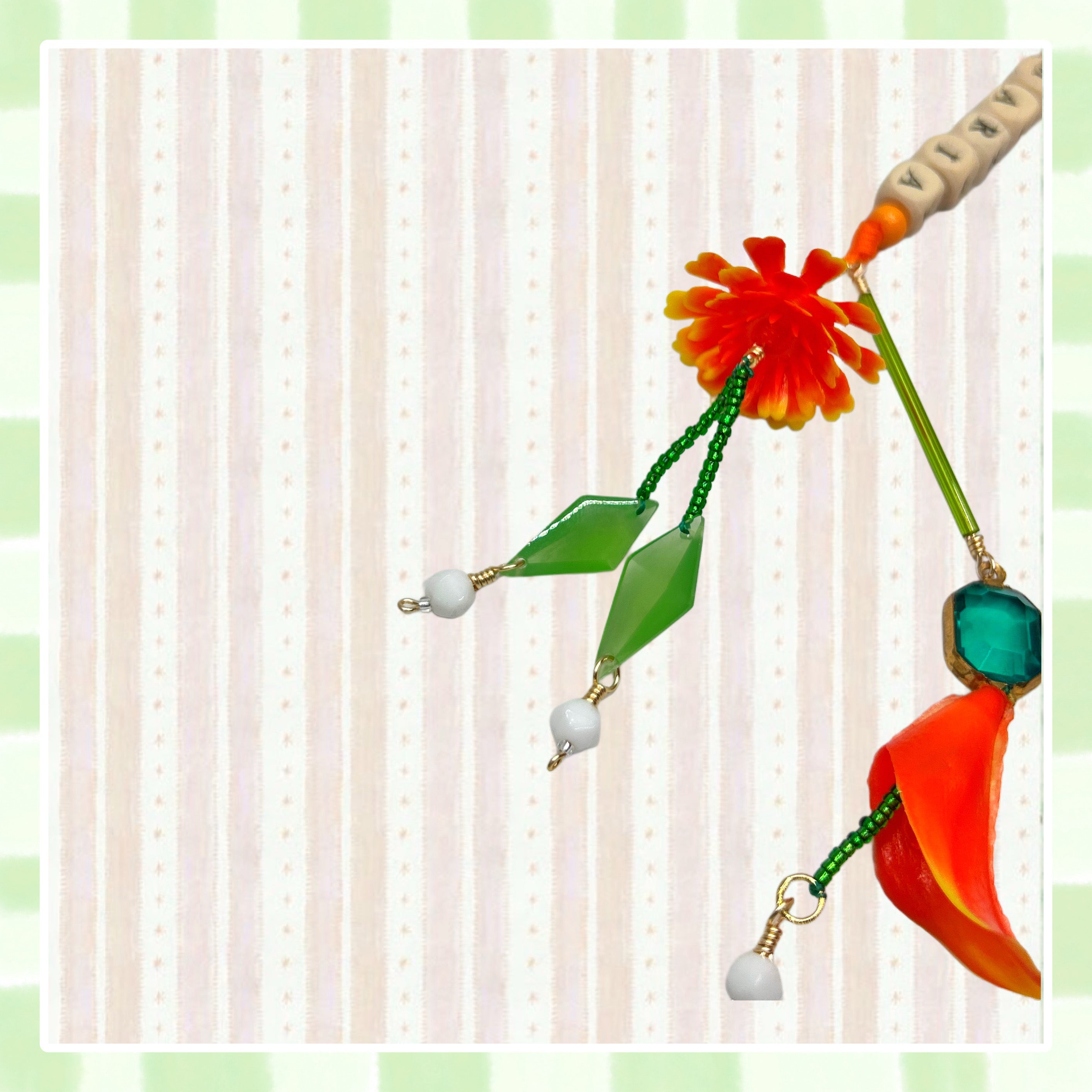 PERRY PARROT CHARM ~ PURPLE