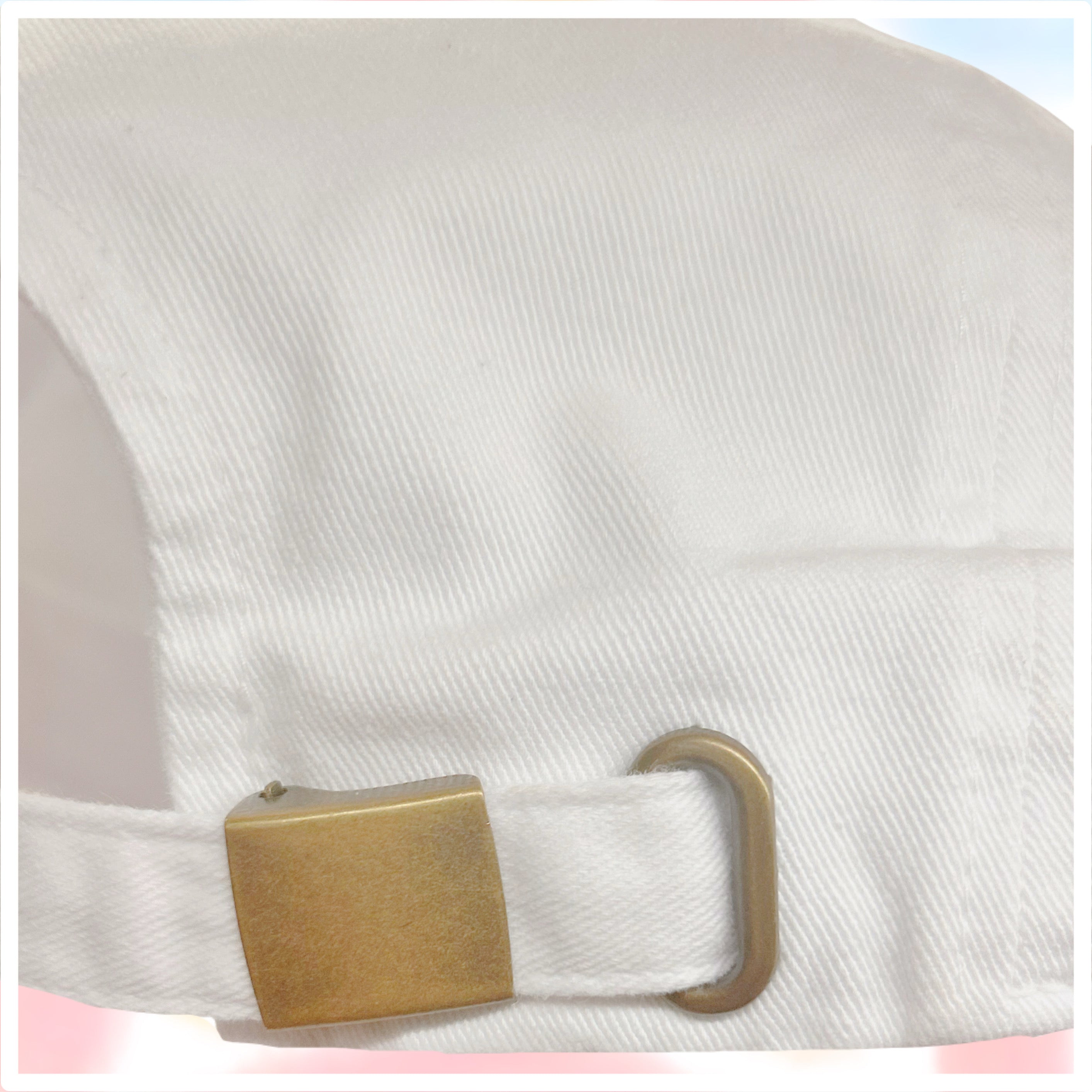 White Shiny Fish Hat