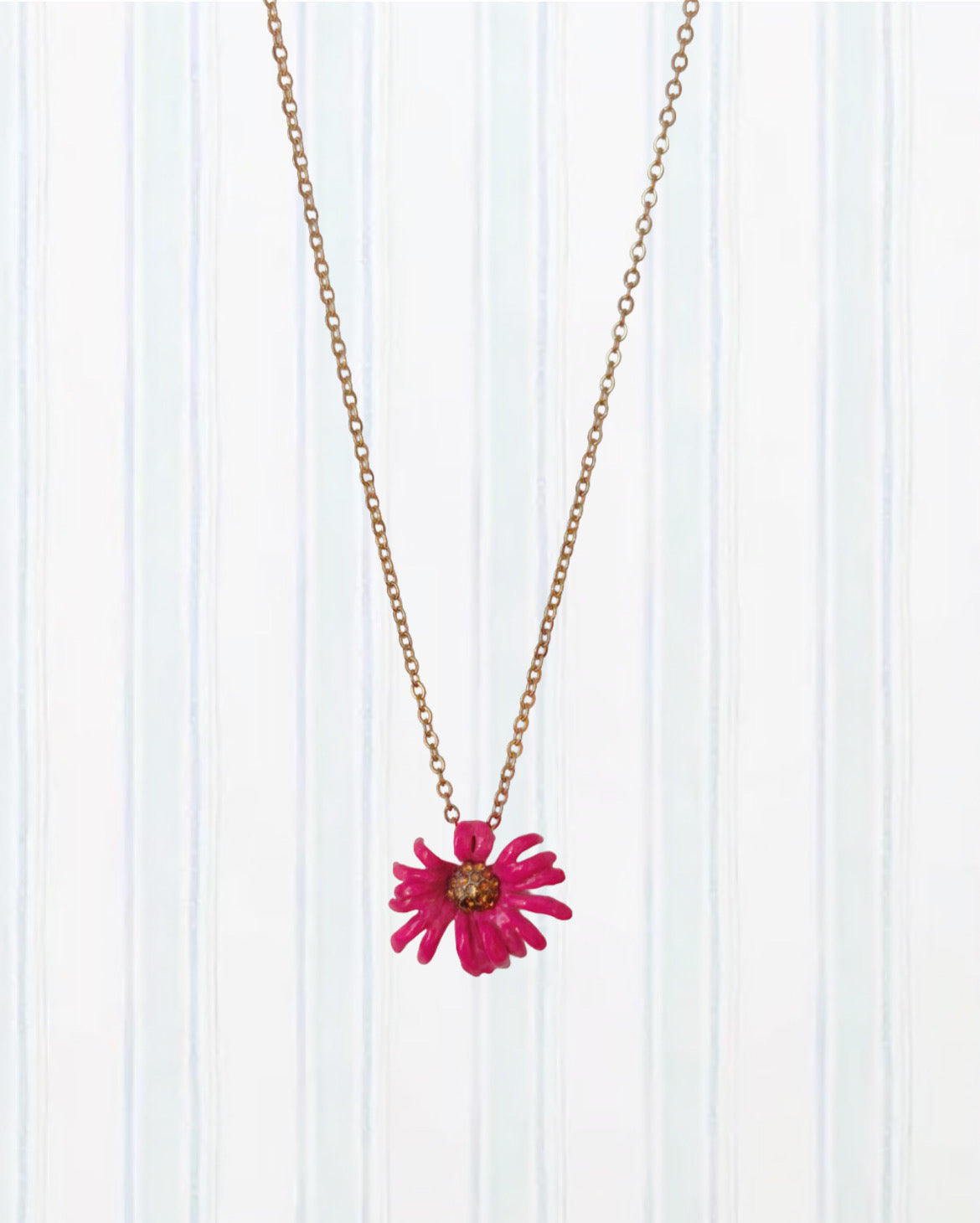 CONEFLOWER PENDANT NECKLACE