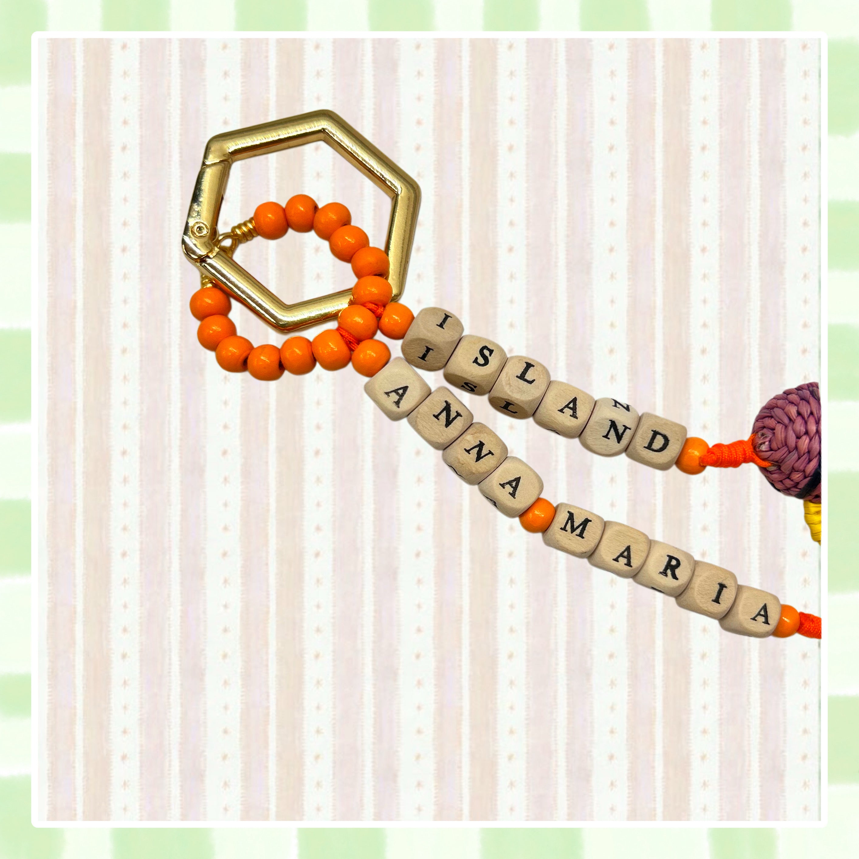 PERRY PARROT CHARM ~ PURPLE