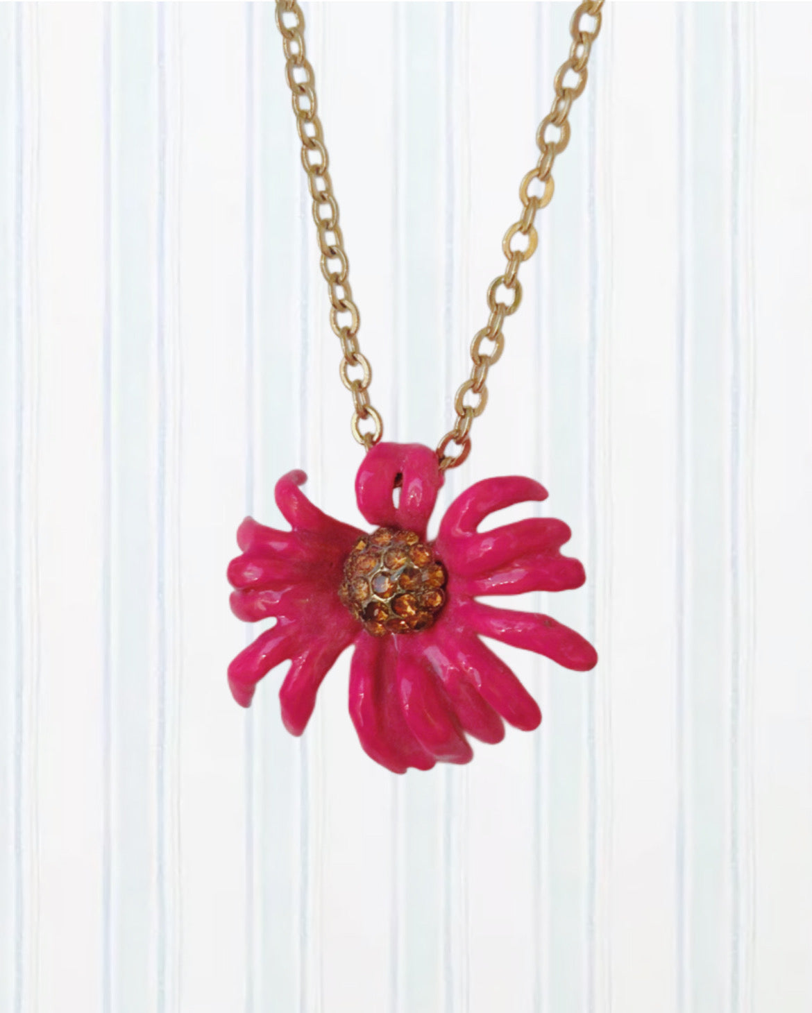 CONEFLOWER PENDANT NECKLACE