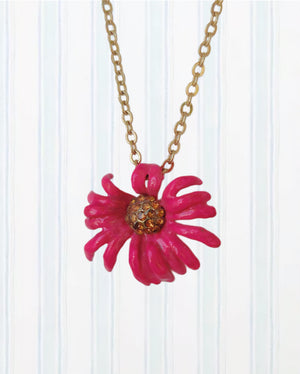 CONEFLOWER PENDANT NECKLACE