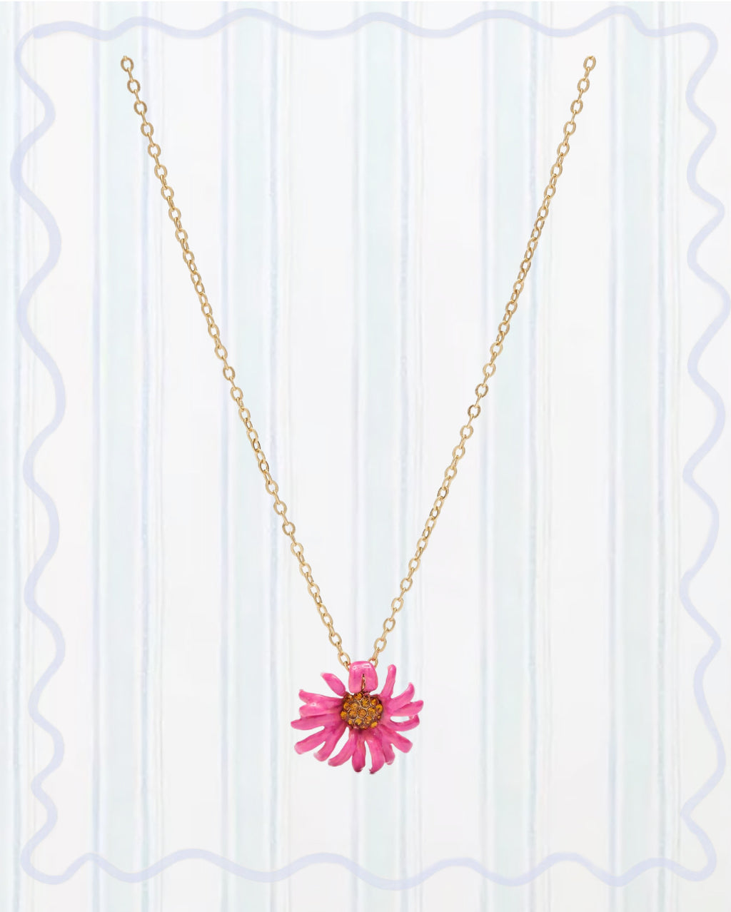 CONEFLOWER PENDANT NECKLACE
