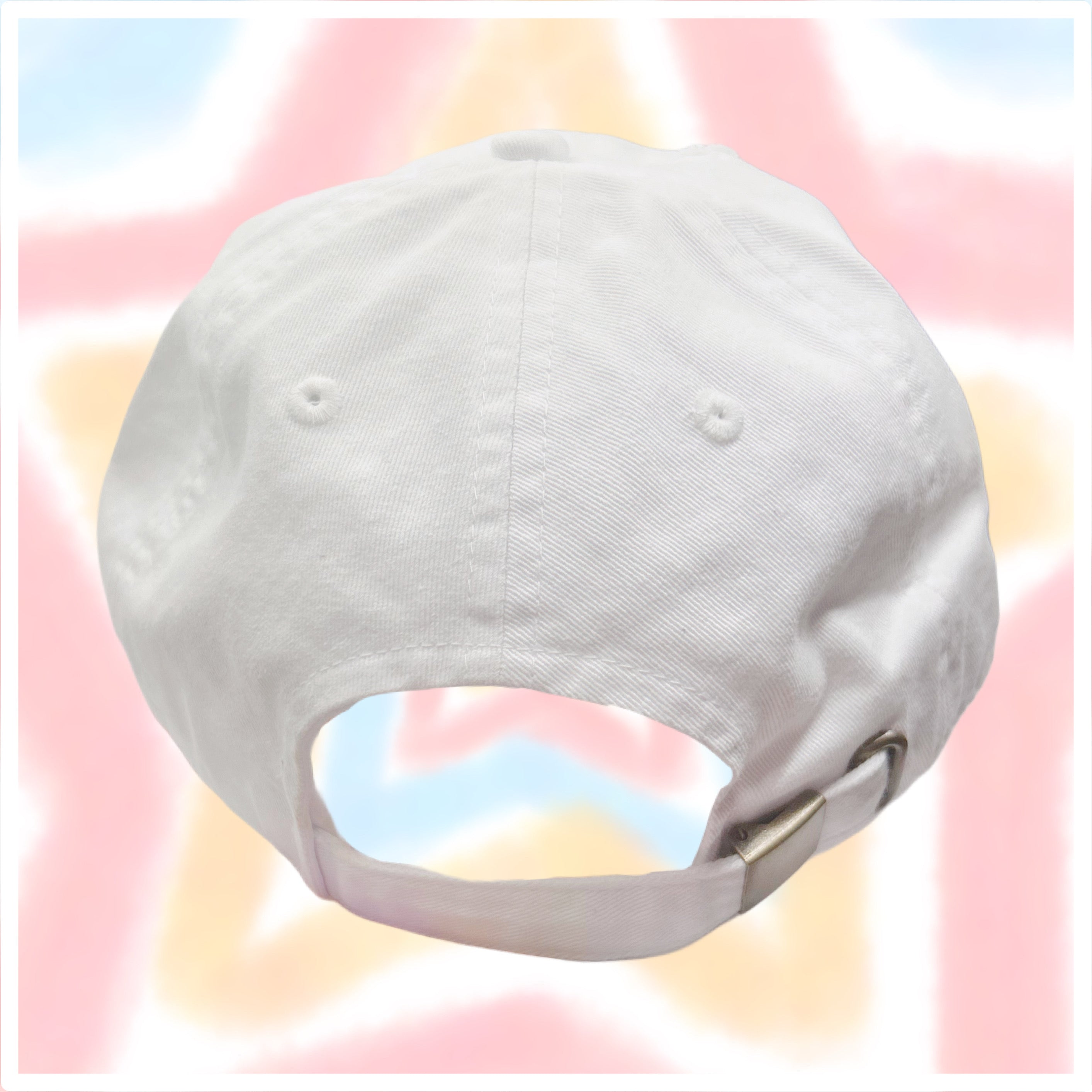 White Shiny Fish Hat
