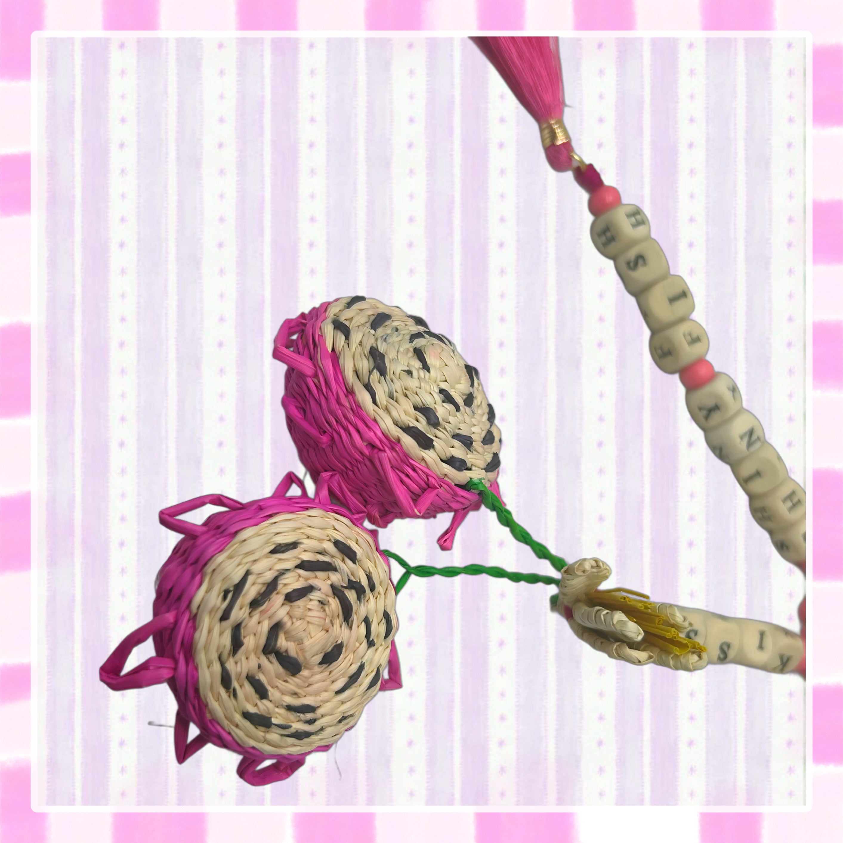 DANGLING DRAGON FRUIT CHARM