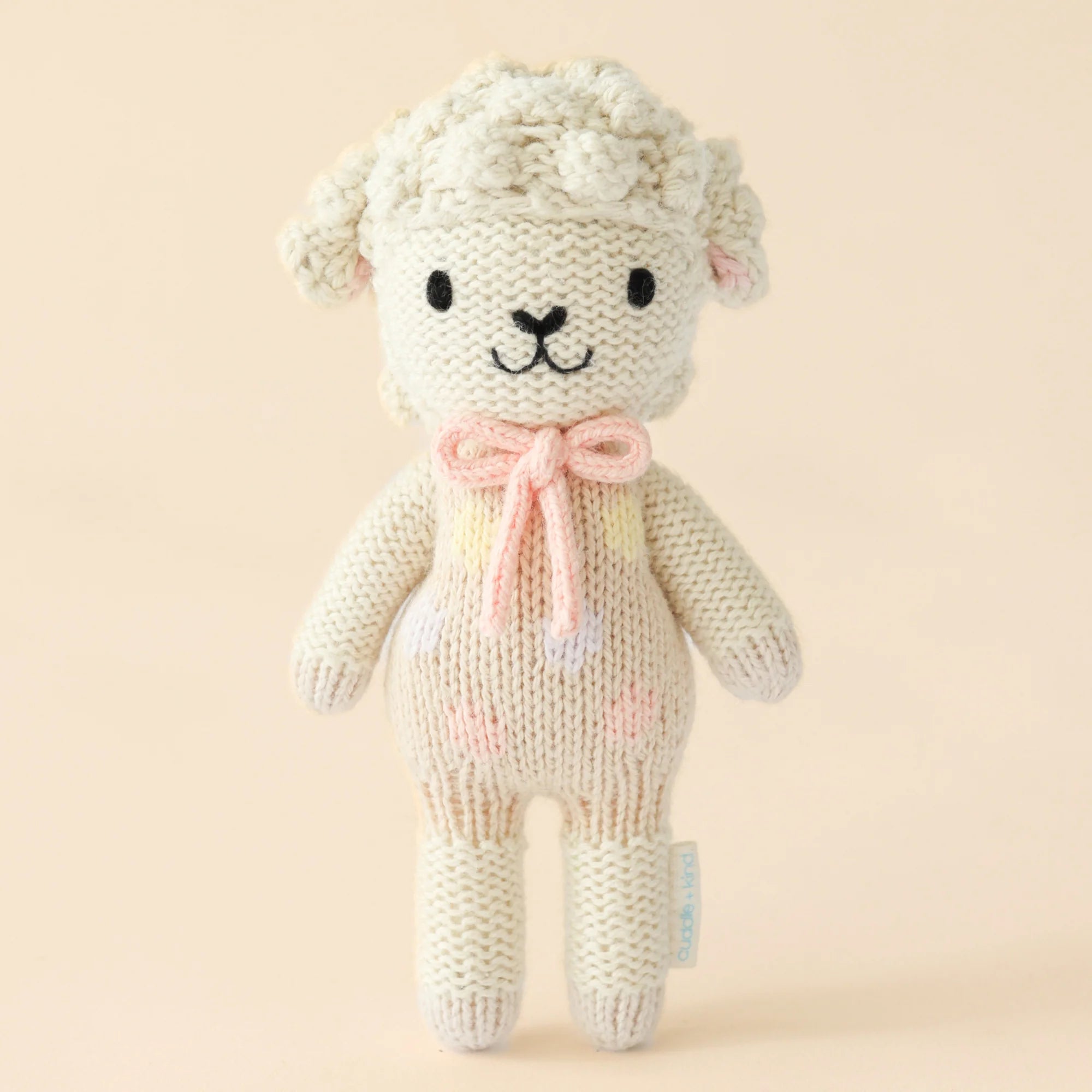 Tiny Lucy the lamb (pastel)