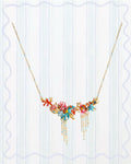 CLOWNFISH, ANEMONES AND CORAL STATEMENT NECKLACE
