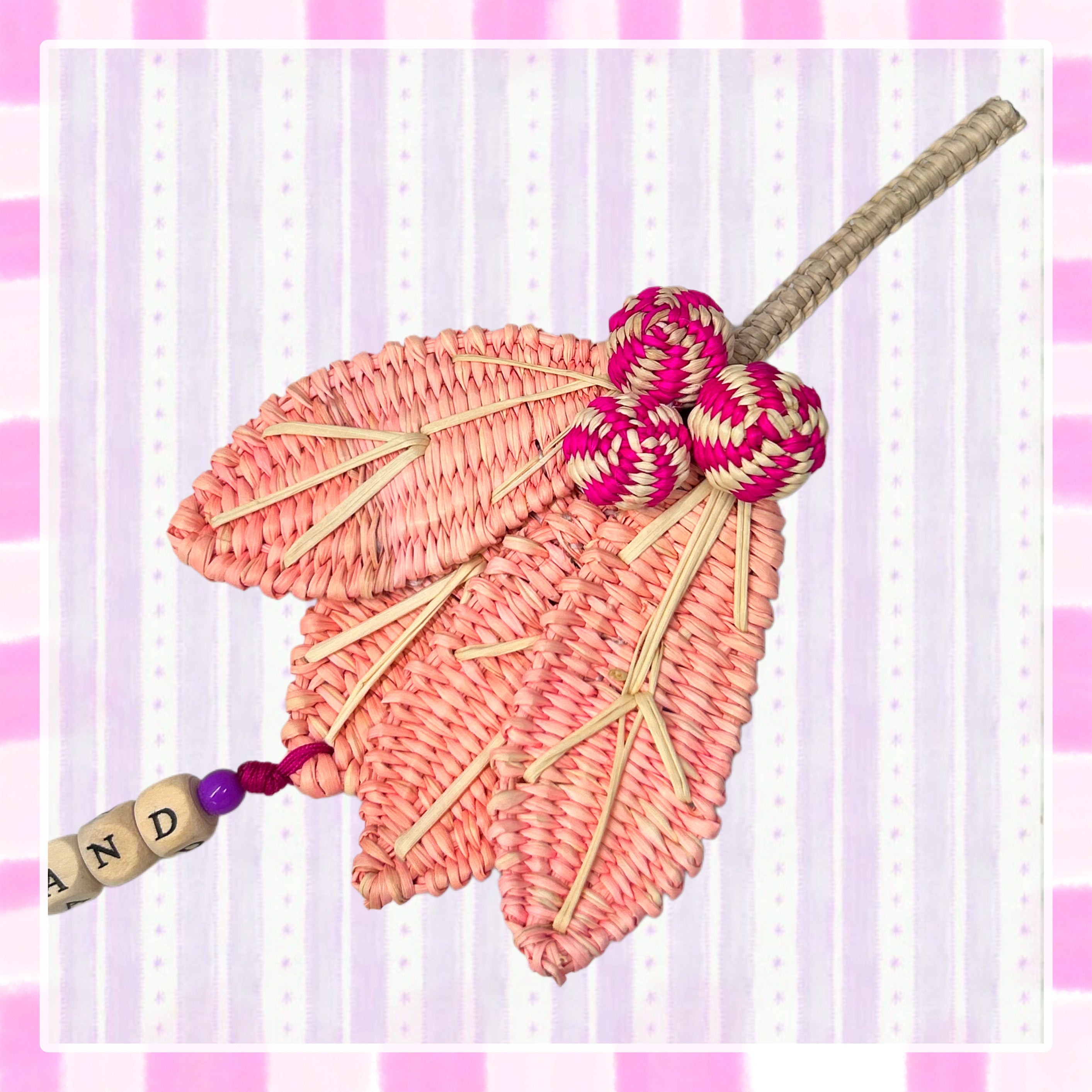 PINK PALM CHARM
