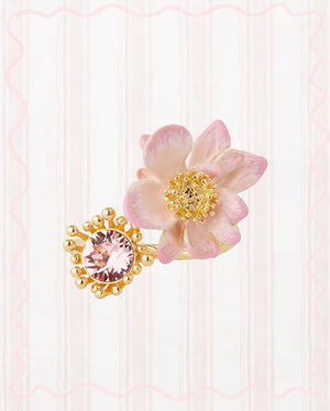 Lotus Flower Adjustable Ring