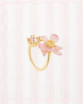 Lotus Flower Adjustable Ring
